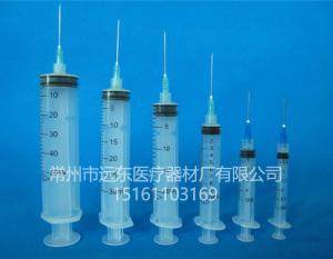 Disposable sterile syringe